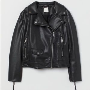 NWOT H&M Faux Leather Jacket